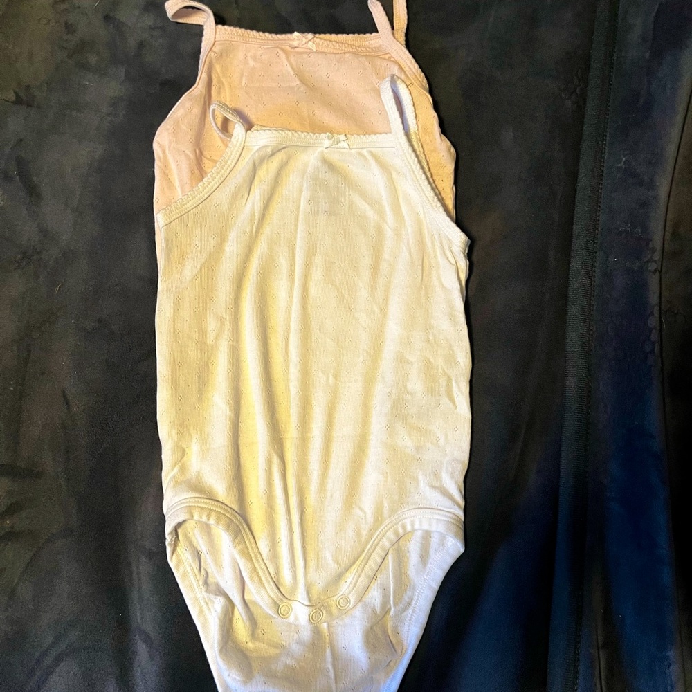 Spaghetti strap onesies